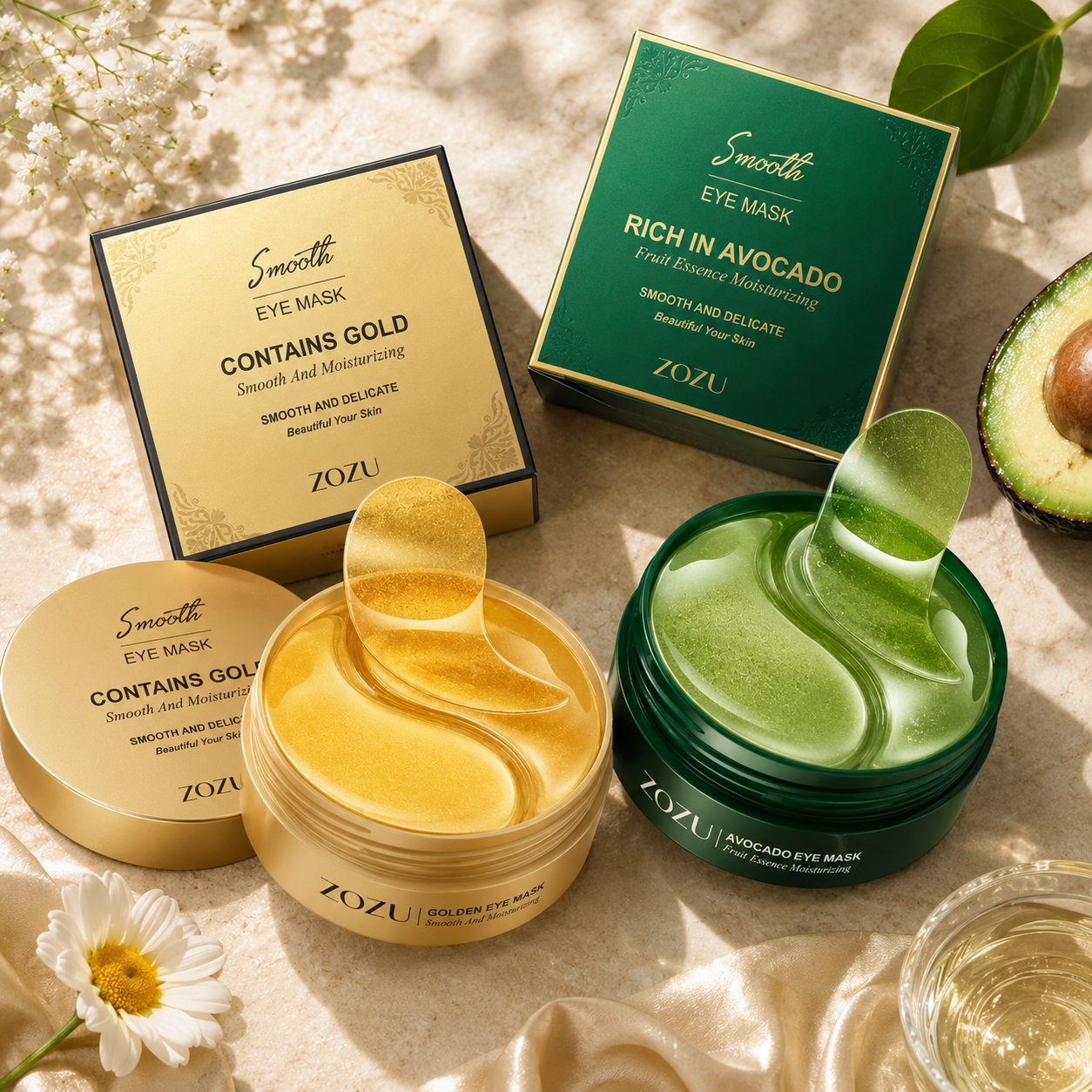 29 Remedies Avocado & Gold Collagen Eye Patches jar