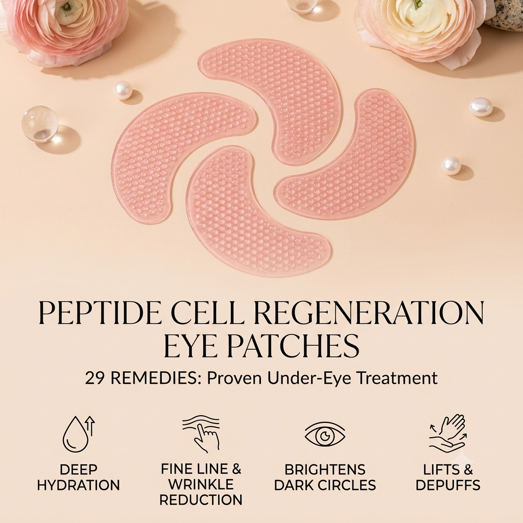 Collagen Peptide Hydrogel Eye Patches